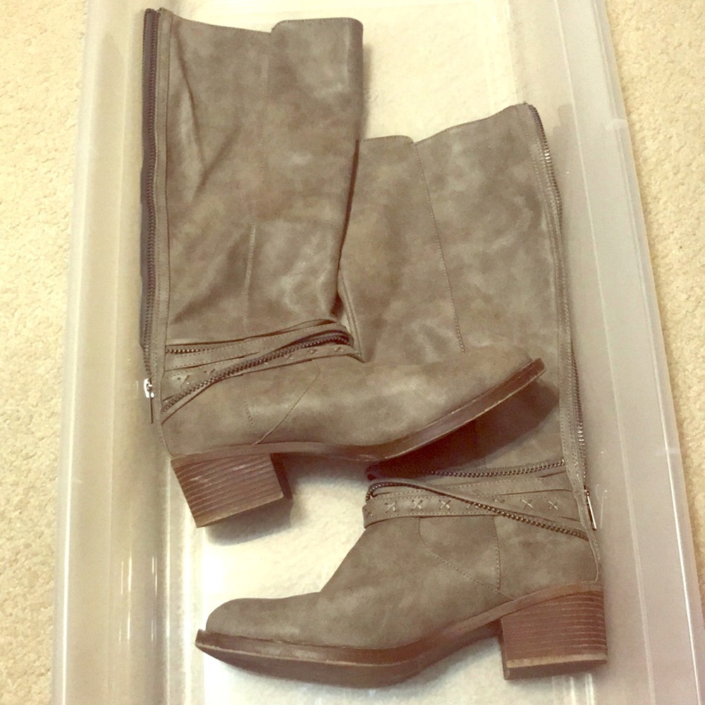 Knee high boots